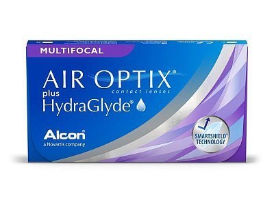 Контактные линзы Air Optix plus HydraGlyde Multifocal 3 линзы