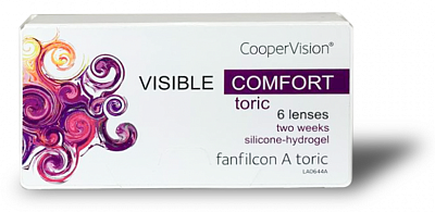 Контактные линзы Visible Comfort Toric 6 линз