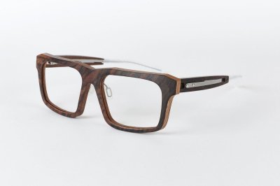 Оправа   BREVNO JD JD20 корень ореха, прозрачный