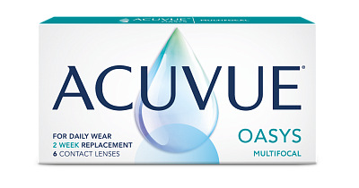 Контактные линзы ACUVUE OASYS MULTIFOCAL 6 линз