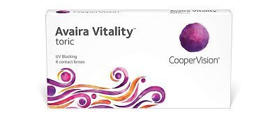 Контактные линзы Avaira Vitality Toric 6 линз