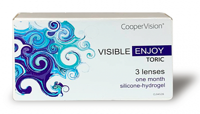 Контактные линзы Visible Enjoy toric 3 линзы