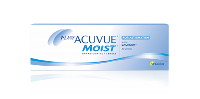 Контактные линзы 1-Day ACUVUE Moist ASTIGMATISM 30 линз