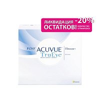 Контактные линзы 1-Day Acuvue Tru Eye 180 линз