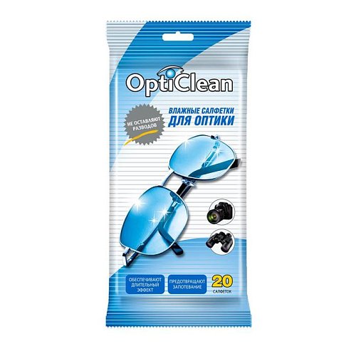 Салфетки влажные OptiClean