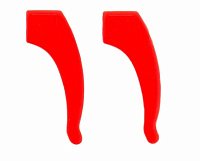 Силиконовые стопперы красн. (пара)