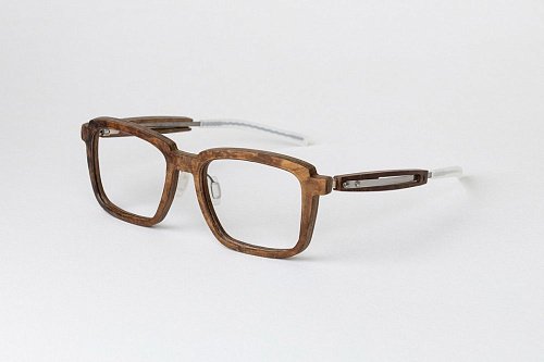 Оправа   BREVNO VODA VD20 корень ореха, прозрачный