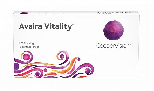 Контактные линзы Avaira Vitality 6 линз