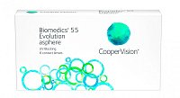 Контактные линзы BIOMEDICS 55 Evolution UV 6 линз