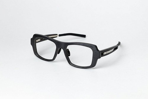 Оправа   BREVNO MARK MK80 черная береза, прозрачный