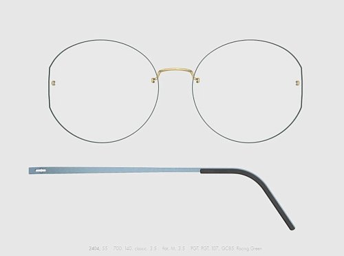 Оправа   Lindberg Spirit 2404 GR85 B:f/M/PGT,T:600/140/107