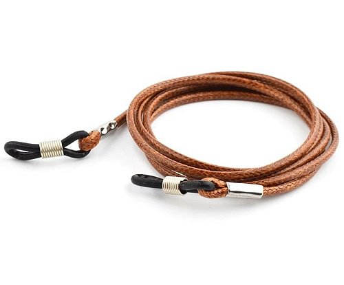 Шнурок вощеный коричневый