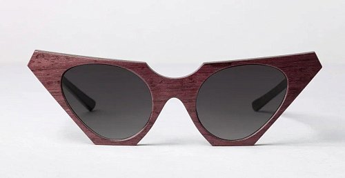 Солнцезащитные очки BREVNO LUNA LN21 бордо,темн-сер