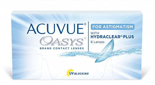 Контактные линзы ACUVUE Oasys ASTIGMATISM 6 линз