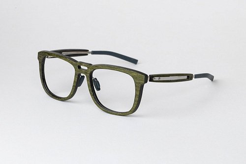 Оправа   BREVNO KARL II KRL90 зеленая береза, прозрачный