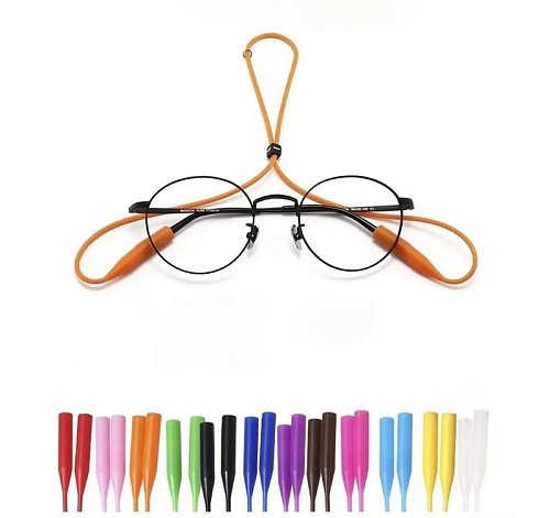 Шнурок силиконовый цветной в асс.