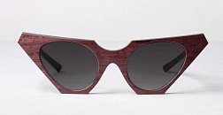 Солнцезащитные очки BREVNO LUNA LN21 бордо,темн-сер